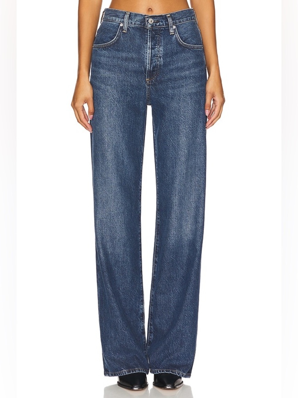 Citizens of Humanity Annina Wide Leg Jeans in Westwood Denim Size 25
